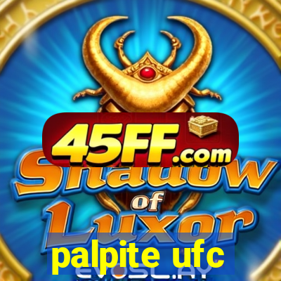 palpite ufc
